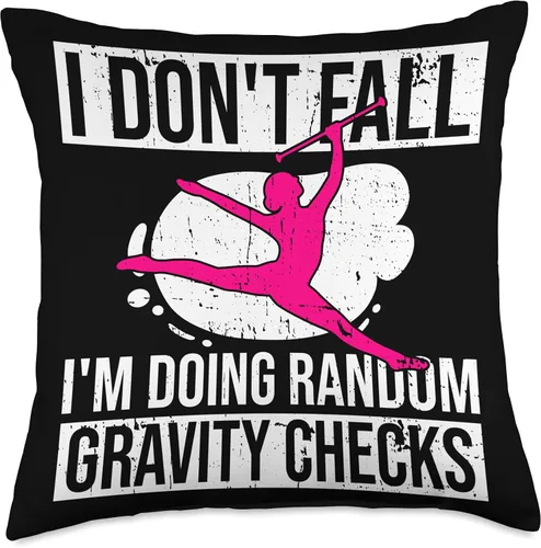 Miniatura 5 de Baton Twirling & Majorette Dance Designs Twirling Recitals Design for Baton Twirler and Majorette Throw Pillow, 16 x 16 pulgadas, multicolor