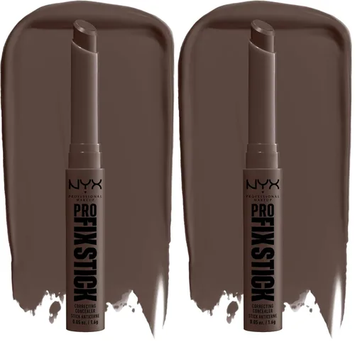 Miniatura 20 de NYX PROFESSIONAL MAKEUP Pro Fix Stick Corrector Ocultador, Corrector en Barra de Cobertura Media Modulable - Albaricoque 0.5 ALABRICOTE