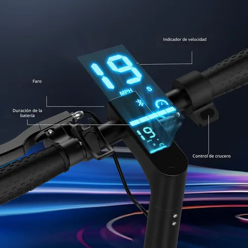 Miniatura 6 de MAXSHOT Electric Scooter for Adults, 8.5/14" Tires, 19/22Mph, 350W/500W Motor, 16-28 Miles Range, Folding E-Scooter with Dual Suspension,APP Control