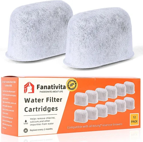 Miniatura 8 de Filtros de agua de repuesto de primera calidad compatibles con Keurig, paquete de 6 por Fanativita, se ajustan a todas las cafeteras Keurig