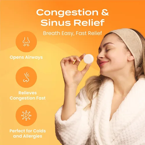 Miniatura 3 de Body Restore Shower Steamers - Paquete de 15 unidades de aromaterapia, regalo del día del padre para papá, regalos de cumpleaños para mujeres