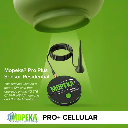 Miniatura 2 de Mopeka Pro + Sensor Celular - Sensor Ultrasónico Bluetooth y Celular Para Tanques de Propano de Acero - Perfecto Para Tanques de Propano - Hasta