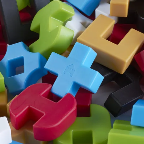 Miniatura 5 de Guidecraft Juego educativo de 500 piezas de juguete de construcción IO Blocks®