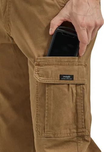 Miniatura 4 de Wrangler Authentics - Pantalón cargo, elástico y de corte holgado para hombre