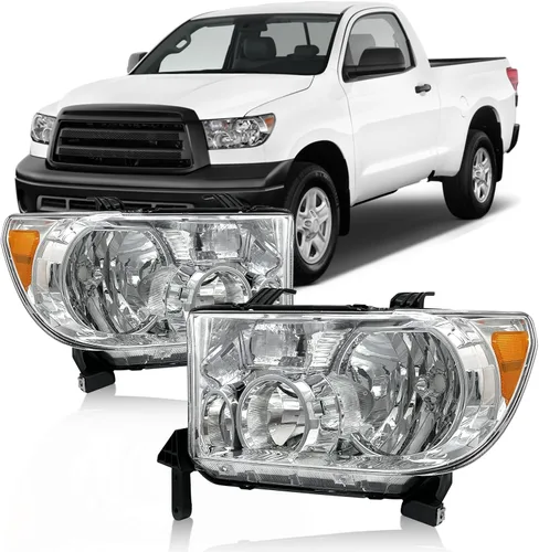 Miniatura 9 de para conjunto de faros delanteros Toyota Tundra 2007-2013 (modelos sin nivelación de faros)/ faro delantero Toyota Sequoia 2008-2017