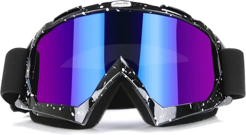 Miniatura 11 de JAMIEWIN - Gafas de motocross ATV para bicicleta de tierra, motocicleta, UTV MX OTG, gafas para carretera fuera de pista, lentes transparentes anti