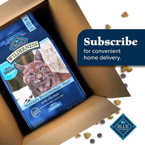 Miniatura 11 de Blue Buffalo Wilderness Nature's Evolutionary Diet - Alimento seco natural sin granos con alto contenido de proteínas, para gatos adultos, pollo