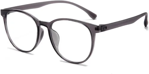 Lentes de lectura con bloqueo de luz azul, para mujeres y hombres, marco de anteojos redondos, ligeros, reducen la fatiga ocular