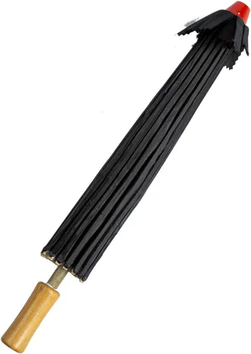 Miniatura 3 de THY COLLECTIBLES Parasol chino japonés de 22 pulgadas para bodas, fotografías, disfraces, cosplay, decoración y otros eventos, color liso