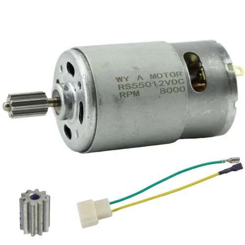 CHANCS Motor de engranaje magnético 550 12V DC 8000RPM caja de cambios accesorios para control remoto coche niños RC coche