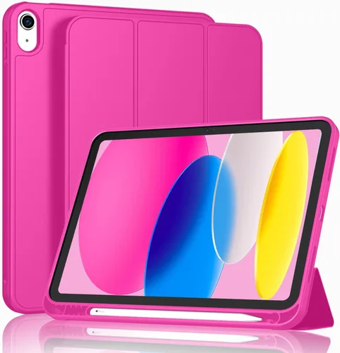 Miniatura 18 de ToaPoia - Funda para iPad (A16) de 11 pulgadas 2025/iPad 10.ª generación de 10.9 pulgadas 2022, cubierta protectora delgada con soporte triple
