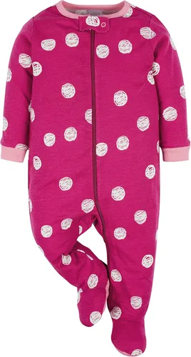 Miniatura 3 de Onesies Brand Paquete de 4 mamelucos Sleep 'N Play para bebés niñas