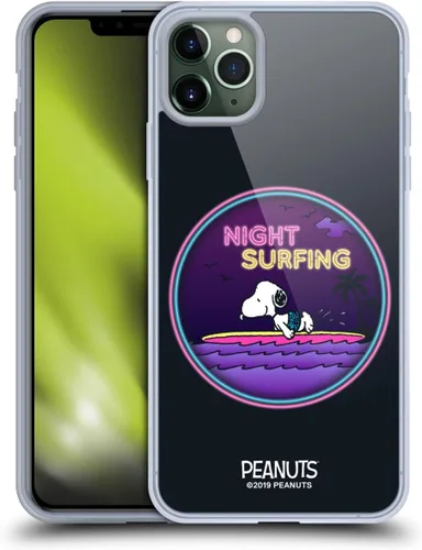 Miniatura 79 de Head Case Designs Peanuts Tropical Surf Snoopy Aloha Disco Gel Funda con licencia oficial [protección de grado militar] compatible con Apple iPhone