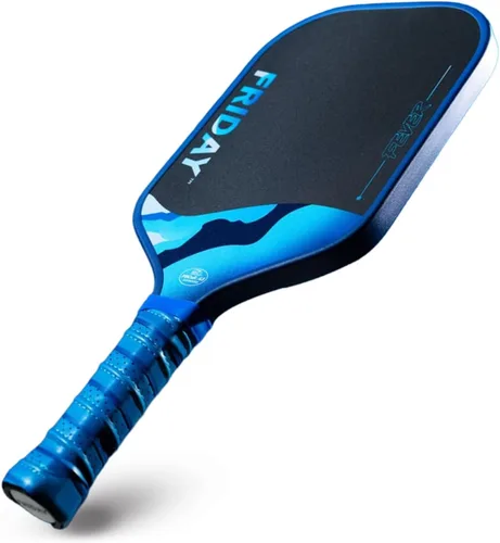 Pala de pádel Friday Fever, fibra de carbono T700 en capa triple sin tratar, construcción de 3ª generación, espuma de doble filo, certificada USAP