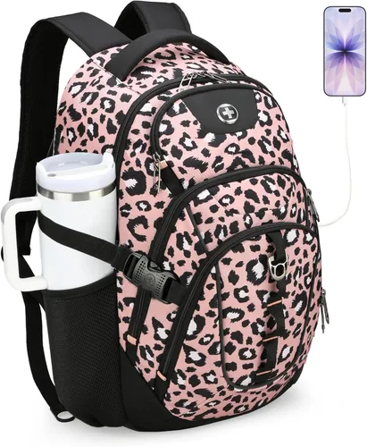 Miniatura 22 de swissdigital Mochila para portátil de viaje de negocios, para hombre y mujer, con puerto de carga USB inteligente, compatible con portátiles de 15.6