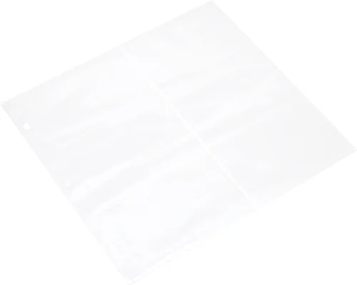 Miniatura 2 de American Crafts Protectores de página de carga lateral 12"x12" 10/Pkg-(6) 6"X4" Bolsillos
