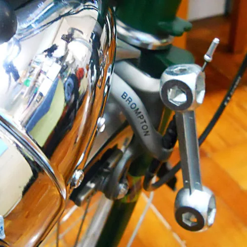 Miniatura 2 de Llave 10 en 1 Herramienta de reparación de bicicletas portátiles con forma de hueso de perro, llave dinamométrica, agujeros hexagonales, llave