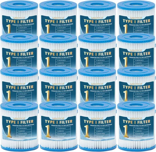 Miniatura 7 de Cartucho de filtro tipo I para piscinas, cartucho de filtros de repuesto para 58093, para ondas de verano, para bombas de filtro de 300/330 gales/H