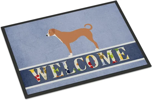 Miniatura 26 de Caroline's Treasures BB8321JMAT - Felpudo de bienvenida Berger Picard de 24 x 36 pulgadas, tapete azul para puerta delantera, para interiores