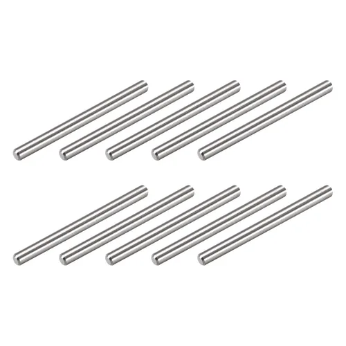 Miniatura 11 de METALLIXITY Pasador de clavija (0.05 x 0.315 pulgadas), 50 unidades, clavijas de soporte de estante de acero inoxidable 304, elementos de sujeción