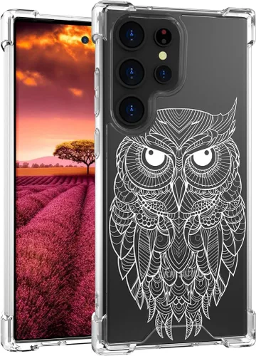 Miniatura 61 de Compatible con Samsung Galaxy S23 - Funda transparente para mujeres y niñas, diseño transparente (formas geométricas de arte abstracto)