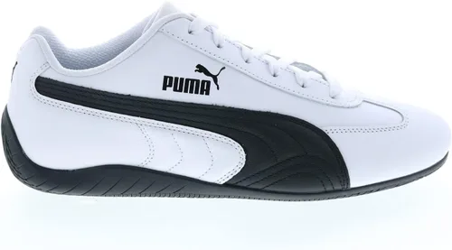 Miniatura 2 de PUMA Mens Speedcat Shield Lace Up Sneakers Casual Shoes Casual - White