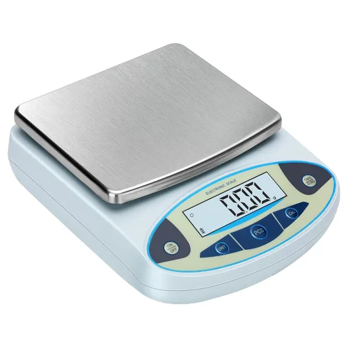 Miniatura 10 de Balanza de laboratorio 500g*0.001g, balanza analítica de alta precisión con parabrisas, balanza electrónica científica, balanza de precisión digital