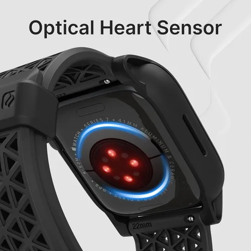 Miniatura 7 de Catalyst Active Defense - Funda para Apple Watch Series 9/8/7 de 1.614 pulgadas, a prueba de caídas de 10 pies, resistente a golpes y arañazos