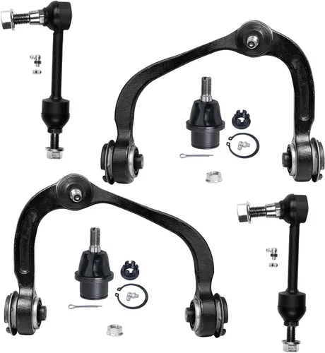 Miniatura 88 de Detroit Axle - Kit de extremo delantero para Chrysler 300 Dodge Charge Challenger 2011-2023, 2 brazos de control inferiores traseros 2 rótulas