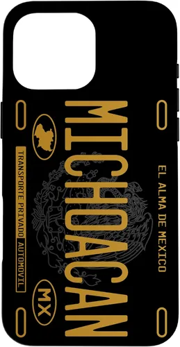 Miniatura 19 de Michoacano Michoacan Mexican State License Plate Phone Case for iPhone 17