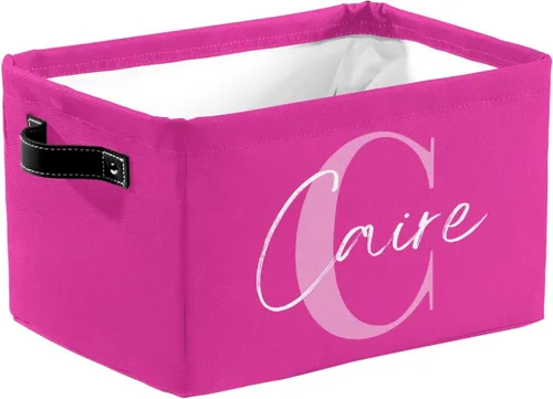 Miniatura 48 de Cesta de regalo personalizada con nombre, caja de juguetes de almacenamiento personalizada para niños, organizador de cubos de almacenamiento