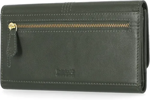 Miniatura 36 de Timberland - Cartera de piel con solapa RFID para mujer, Rojo, talla única