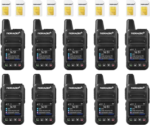 Miniatura 4 de TIDRADIO M15 Globla Rapid Walkie Talkies de largo alcance 5000+ millas PoC Radios