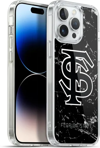 Miniatura 9 de Head Case Designs Funda de gel suave FSU Seminoles de la Universidad Estatal de Florida con licencia oficial compatible con Apple iPhone 13 Pro Max