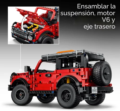 Miniatura 3 de LEGO Technic Ford Bronco - Auto de juguete para niños, juguete de construcción para niños y niñas, a partir de 10 años, juguete de automóvil y kit