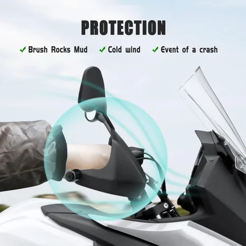 Miniatura 4 de Manillar de manillar de motocicleta para Suzuki V-Strom Vstrom DL 650 DL650 2004-2019 2020 2021 2022 2023 Protector de carenado resistente al viento