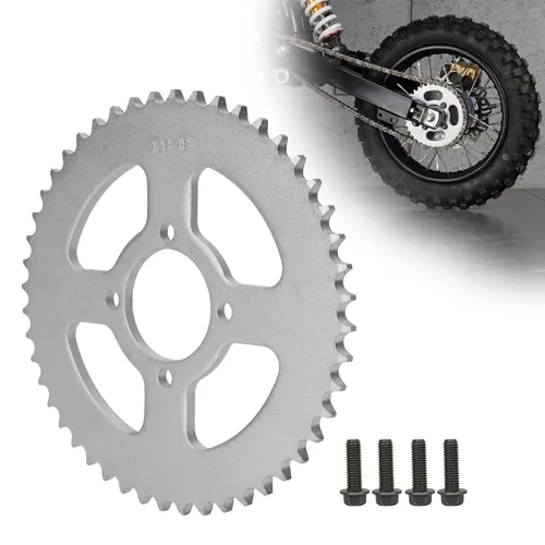 Miniatura 9 de RUTU Piñón de Cadena 420 Piñón Trasero 35 Dientes 76mm para Motocicletas Chinas de 50 70 90 110 125 140cc 150 160 170 Cc Apollo RFZ CRF50 XR50 SDG