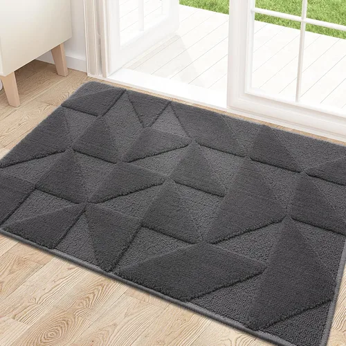 Miniatura 17 de OLANLY Tapetes para Puerta para Interiores, Antideslizantes, Absorbentes, Resistentes a la Suciedad, Tapete de Entrada Lavable, Tapete de Entrada