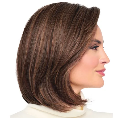 Miniatura 2 de Raquel Welch Flying Solo - Peluca para niños, 100% atada a mano por ropa de pelo, gorra pequeña promedio, RL10/12 castaño iluminado por el sol