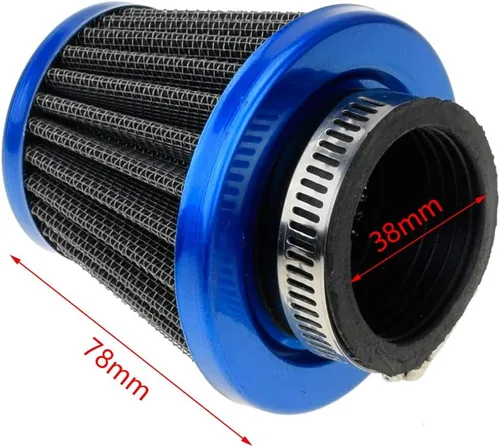 Miniatura 2 de HIAORS - Filtro de aire de 1.496 pulgadas compatible con GY6 50cc 70cc 80cc 90cc 110cc 150cc Lifan 125cc QMB139 Engine Baja SC50 Apollo SSR Taotao