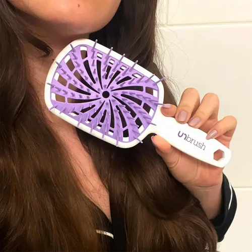 Miniatura 4 de FHI Heat UNbrush Plus — Cepillo para cabello rizado para desenredar suave y eficazmente el cabello húmedo o seco y frágil — Cepillo desenredante