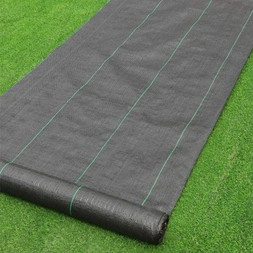 Tela de barrera de paisaje de 4 x 250 pies, bloque de tela para cubierta de suelo comercial, tapete de tela de jardinería, fieltro de tela de jardín