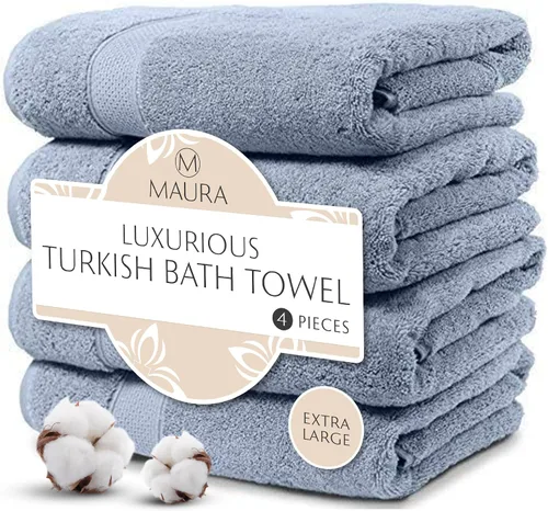Miniatura 41 de Set de 8 piezas de toallas de baño. 2017 (Nueva colección). 2 toallas de baño, 2 toallas de mano, 4 paños. Toallas turcas calidad premium. Super