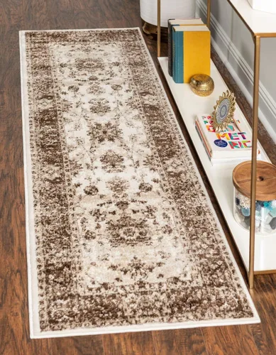 Miniatura 10 de Unique Loom Rushmore Collection Alfombra de área – Lincoln (2 x 3 pies, rectangular, crema/beige)