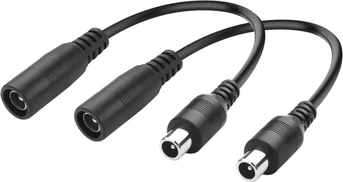 DC5521 a 0.315 in Cable de carga de scooter eléctrico, 24 V CC 0.217 x 0.083 in a 0.315 in, cable adaptador de conector RCA para scooter eléctrico,