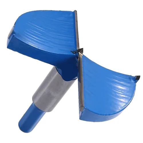 Miniatura 13 de Forstner Broca de taladro de 1.65 pulgadas / 1.654 in para carpintería, brocas de perforación de madera de carburo con mango hexagonal de 2/5