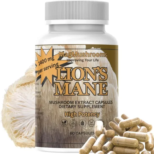 Miniatura 17 de Tintura de hongos de rutina matutina, alta potencia, doble extracción, 60 dosis diarias, melena de león y cordyceps