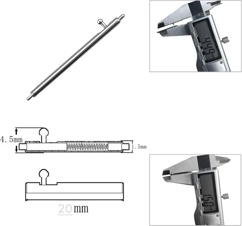 Miniatura 2 de FitTurn Adaptador/cierre/conector de correa de reloj de metal compatible con Google Pixel Watch 3 de 1.61 pulgadas/Pixel Watch 2 modelos. Viene