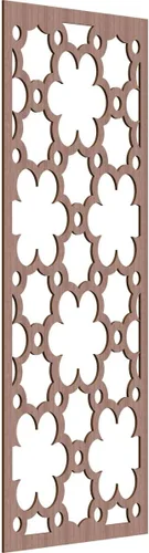 Miniatura 12 de Ekena Millwork WALW14X35X0250STGRO Southgate - Paneles de pared decorativos de madera con calado, 13 3/8 pulgadas de ancho x 34 3/8 pulgadas de rojo