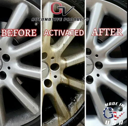 Miniatura 7 de GV Automotive Products Ultimate Radiant - Limpiador de llantas cromadas y rines en aerosol – Seguro, listo para usar, pule, brilla y elimina